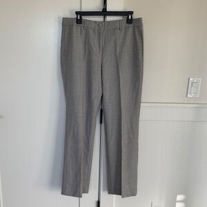 Pendleton Women’s Light Gray Virgin Wool Dress Professional Pants Size 12 PETITE